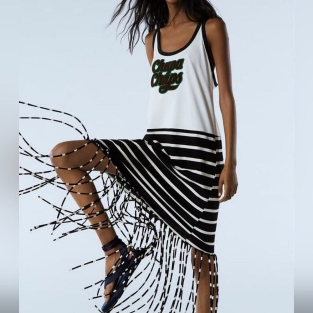 Zara x Chupa Chups Racerback Festival Dress (S)